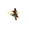 Bague 48 Bague or jaune grenats diamants 58 Facettes 3458