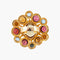 Bague 53 Bague Citrine Topazes Grenats 58 Facettes