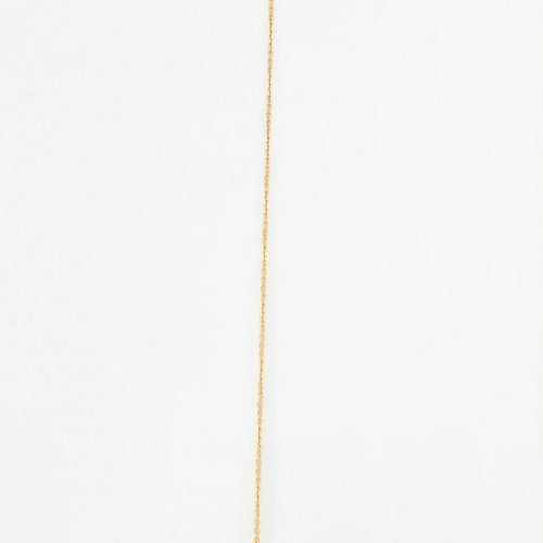 Collier Collier or jaune serti d’une barrette de diamants naturels 58 Facettes