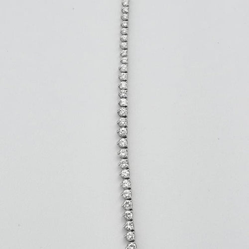 Collier Collier Ligne Diamants - 9 cts. 58 Facettes