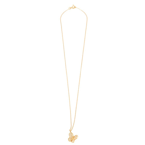 Collier Collier papillon Or jaune Diamants 58 Facettes
