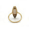 Bague 60 Bague Art Déco - Or, platine, diamants et opale 58 Facettes 250234R