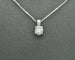 Collier Collier point lumineux 0,27 ct - Diamant en or blanc 18 kt 58 Facettes 10652