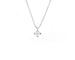 Collier Collier point de lumière - Diamant 0,20 ct en or blanc 18 carats 58 Facettes 13452