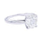 Bague 52 Bague solitaire en or blanc 750 sertie d’un diamant 1,36 ct 58 Facettes 32183