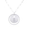 Collier Messika Move Lucky - Sautoir en or blanc et diamants 58 Facettes 33236