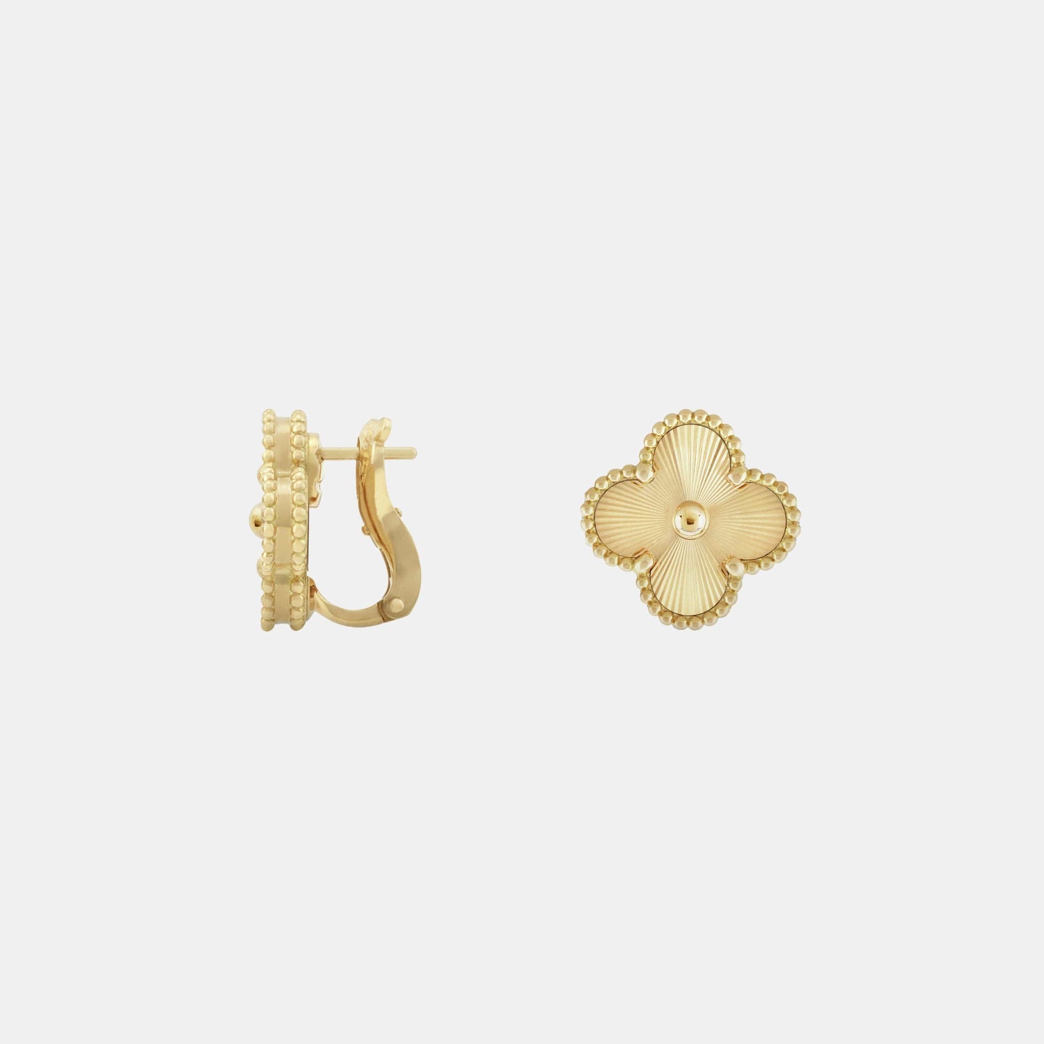Boucles d'oreilles Vintage Alhambra Or jaune  