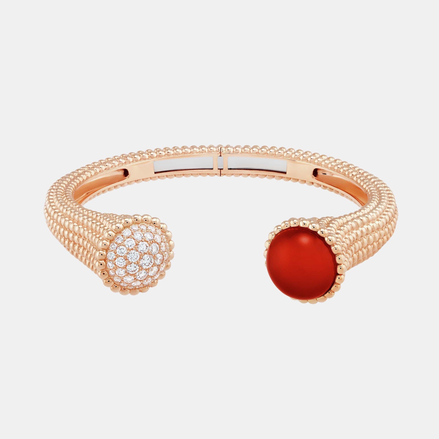 Bracelet Perlée Or rose Mixte 0.74ct