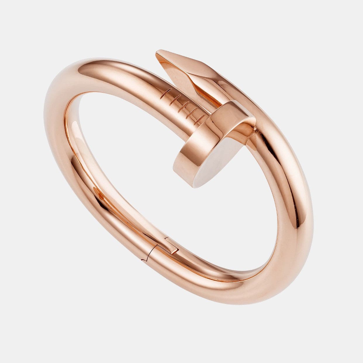 Bracelet Juste un Clou Grand Modèle Or Rose
