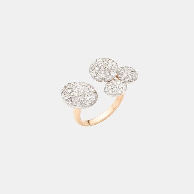 Bague Sabbia Or rose Diamant 1.6ct