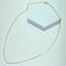 Collier Chaîne martelée classique en or jaune 18 carats, 4,05 g 58 Facettes 250033