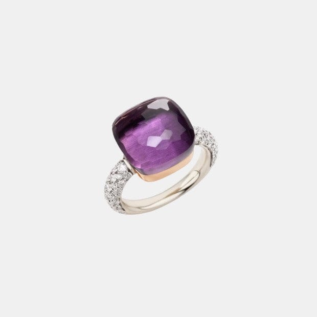 Bague Nudo Or Améthyste 11ct