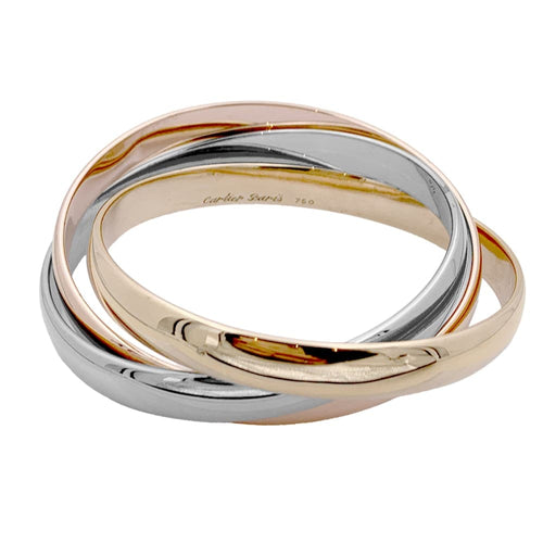 Bracelet Cartier Trinity - Bracelet en trois ors 750 58 Facettes 35152