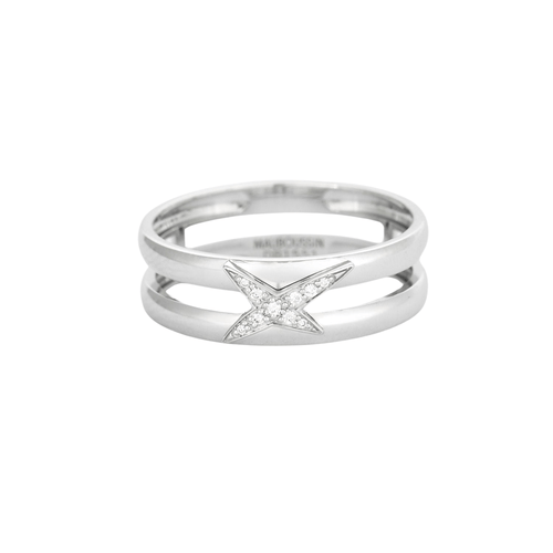 Bague 57 Bague Mauboussin "Etoilement Divine" diamants 58 Facettes