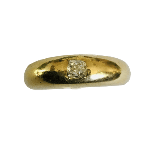 Bague 54 Bague en Or jaune & diamant 58 Facettes
