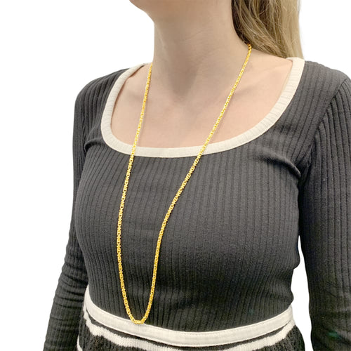 Collier Chaumet - Sautoir vintage en or jaune 750/000 58 Facettes 35320