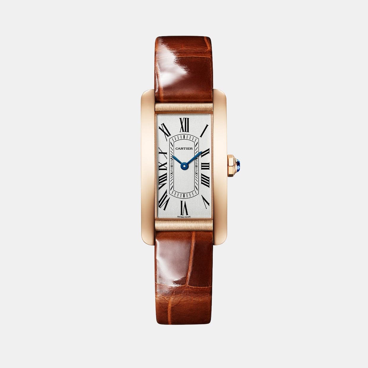 Montre Tank Américaine Or rose 