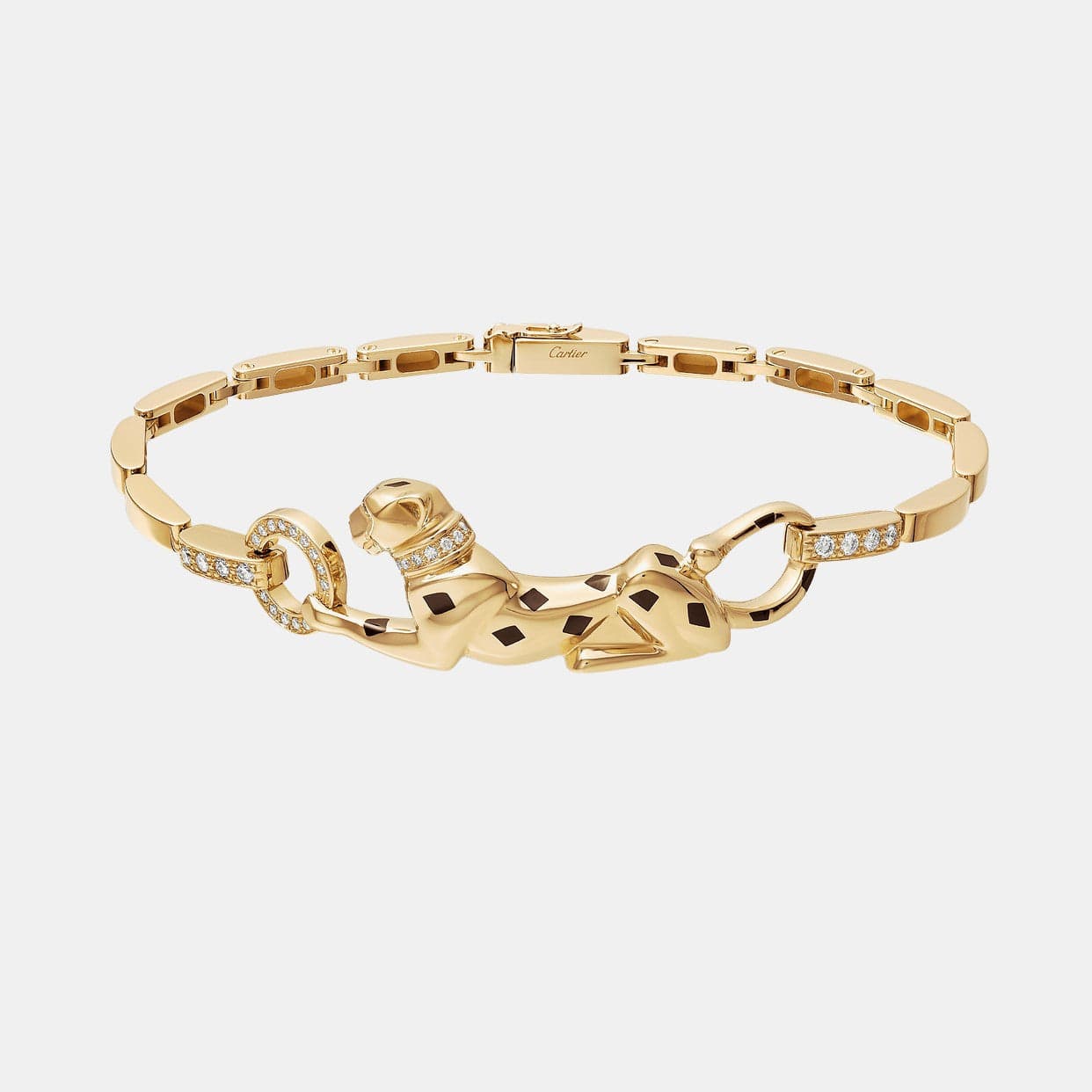 Bracelet Panthère Or jaune Diamant
