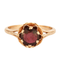 Bague 53 Bague en or jaune et grenat almandin 58 Facettes DV0608-6