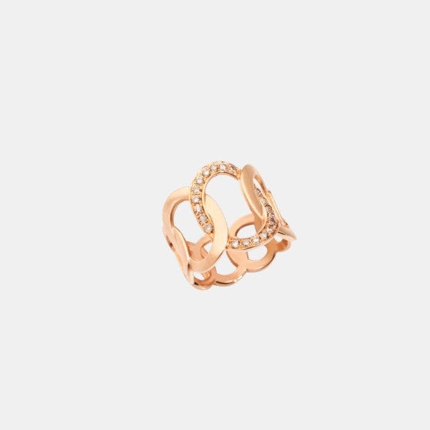 Bague Brera Or rose Diamant 0.3ct