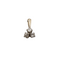 Pendentif Pendentif Or Jaune & Blanc Diamants 58 Facettes