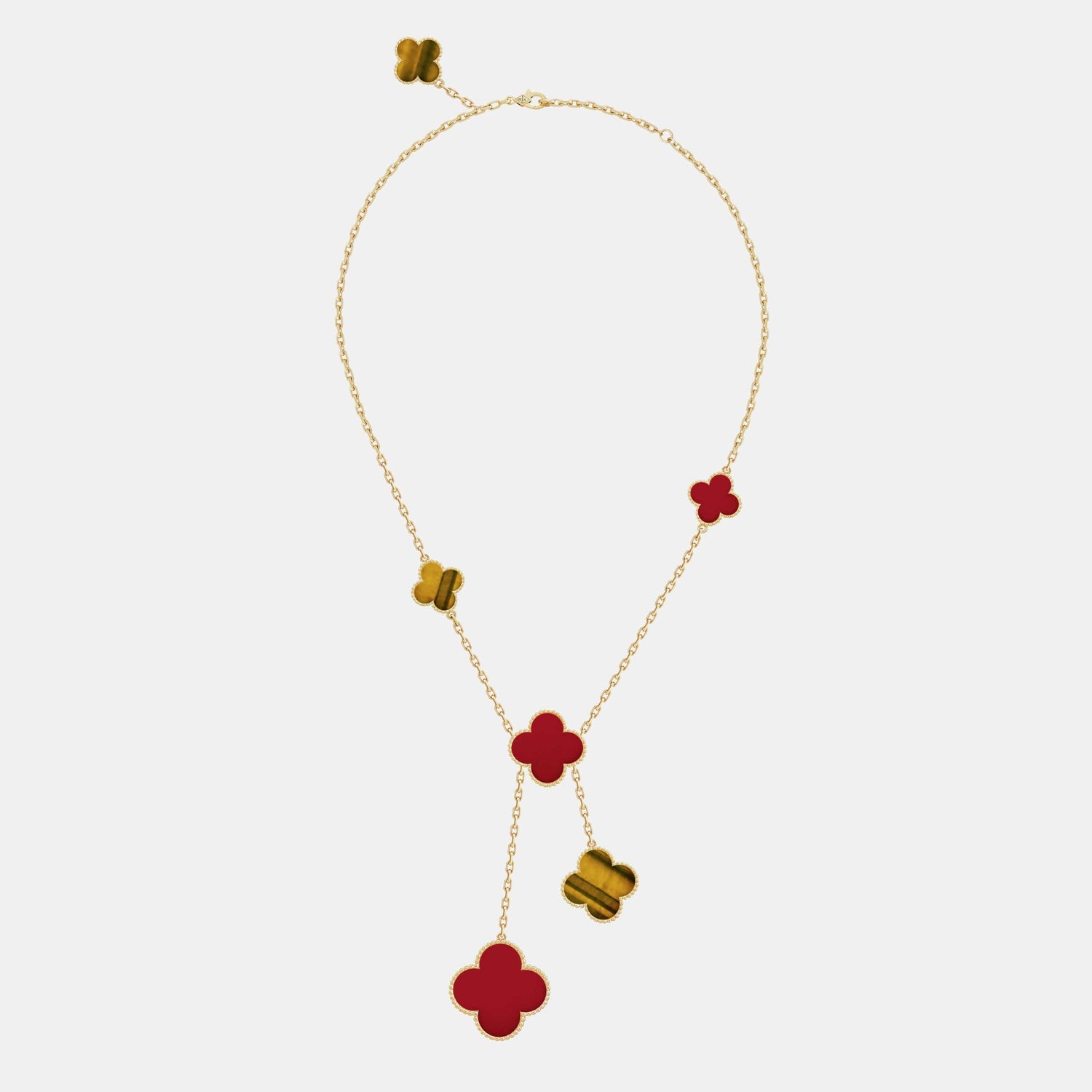 Collier Magic Alhambra Or jaune Mixte 