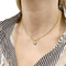 Collier Collier deux ors, diamant. 58 Facettes 34504