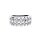 Bague 50 Boucheron - Bague bandeau en or blanc et diamants 58 Facettes 35291