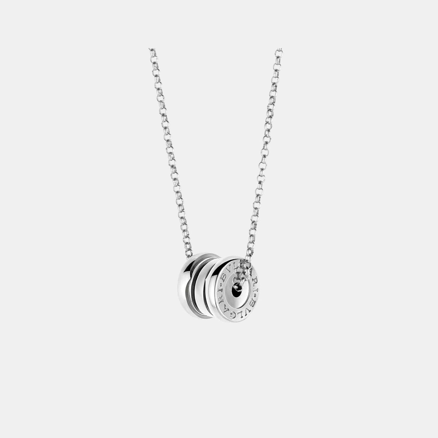 Collier B.Zero1 Or blanc 