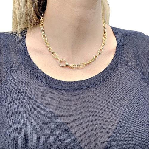 Collier Pomellato - Collier vintage en trois ors 750/000 58 Facettes 33959