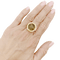 Bague 53 Chaumet Attrape-Moi Si Tu M’aimes - Bague Galet en or jaune, diamants 58 Facettes 34773