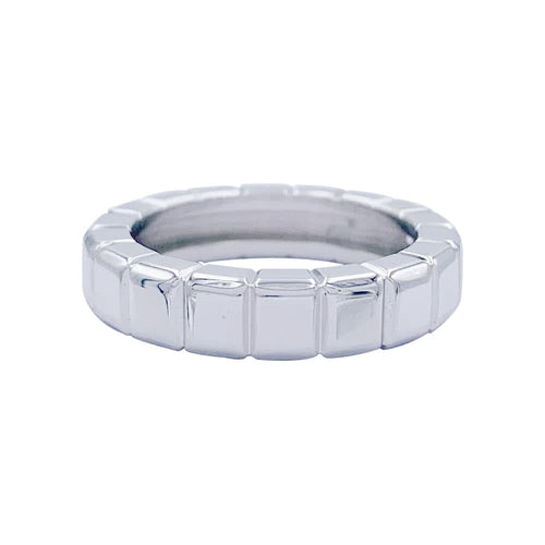 Bague 48 Chopard Ice Cube - Bague en or blanc 750 ornée d’un diamant 58 Facettes 32352