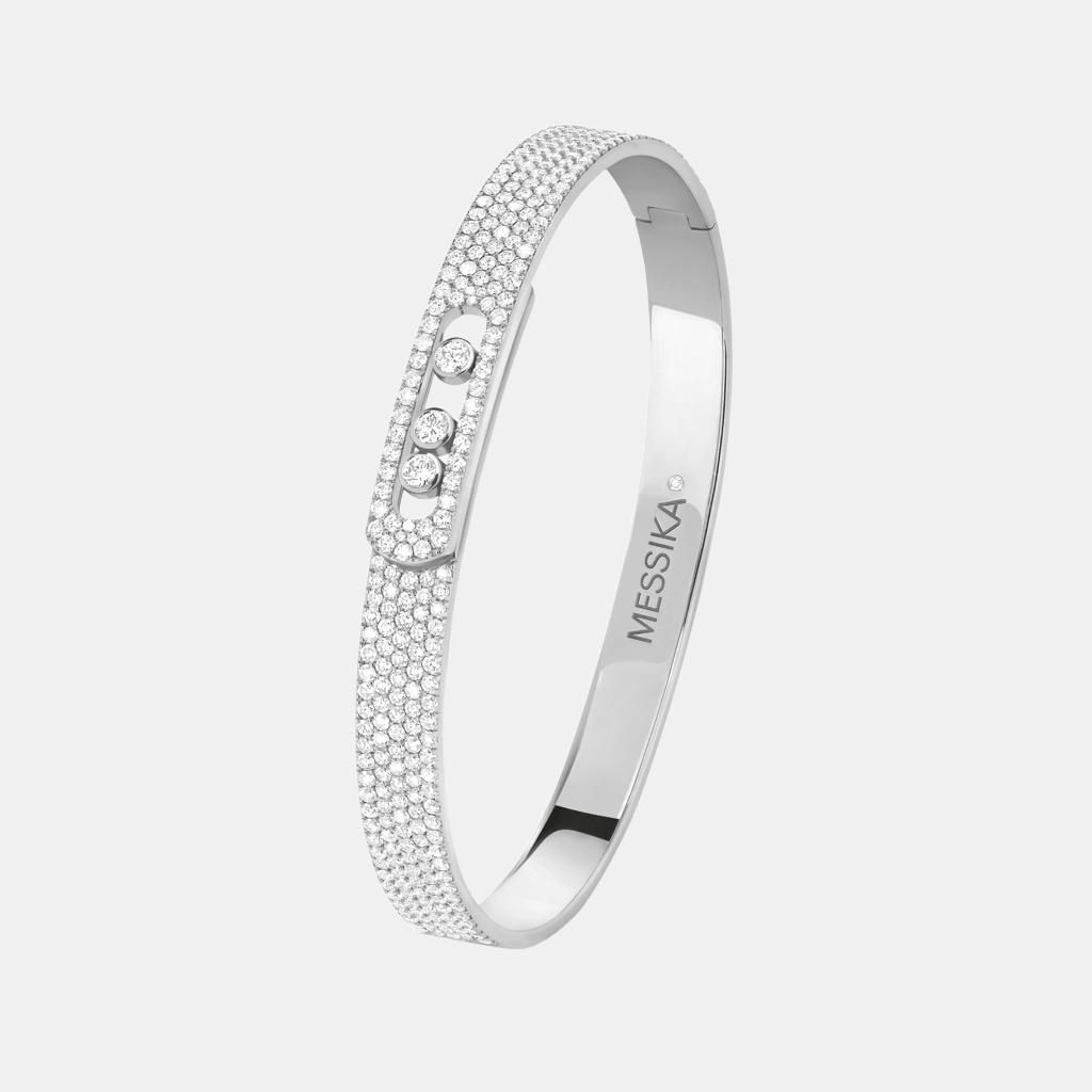 Bracelet Move Noa Pavé Or blanc Diamant 2.3ct