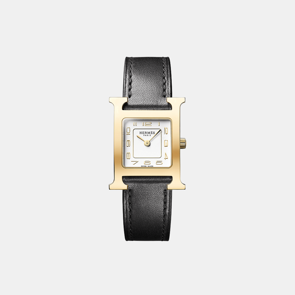 Montre Heure H Petit modèle, 25 mm Quartz Acier  