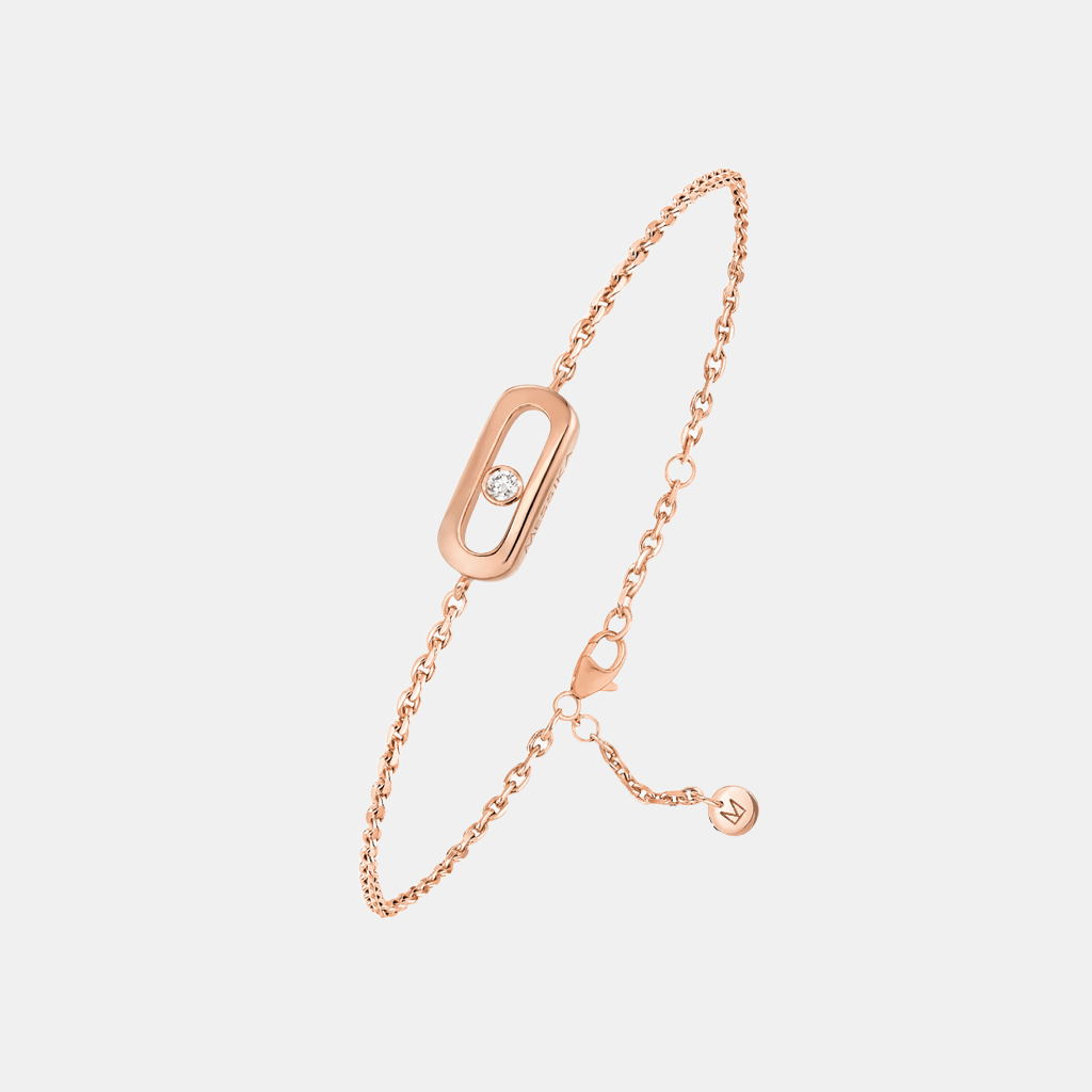Bracelet Messika CARE(S) Or rose Diamant 0.01ct