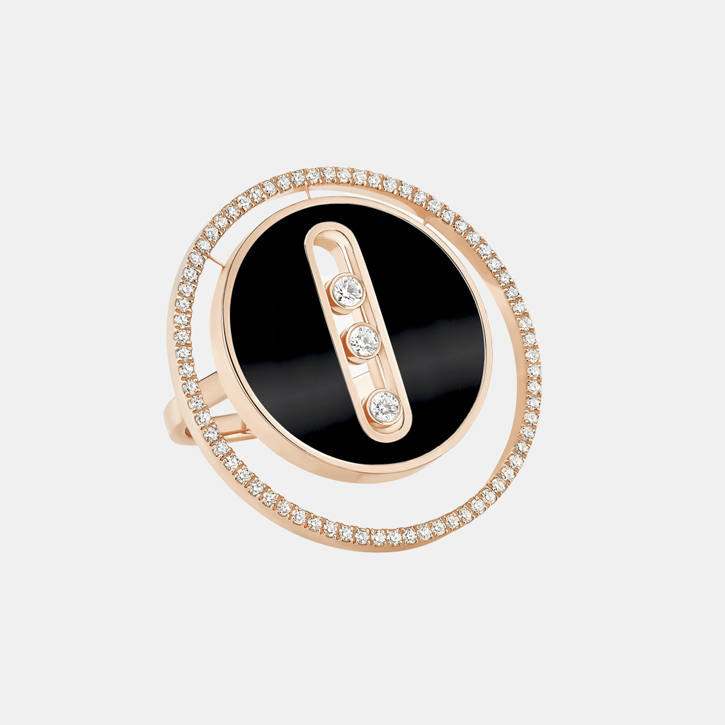 Bague Lucky Move LM Or rose Diamant 0.55ct