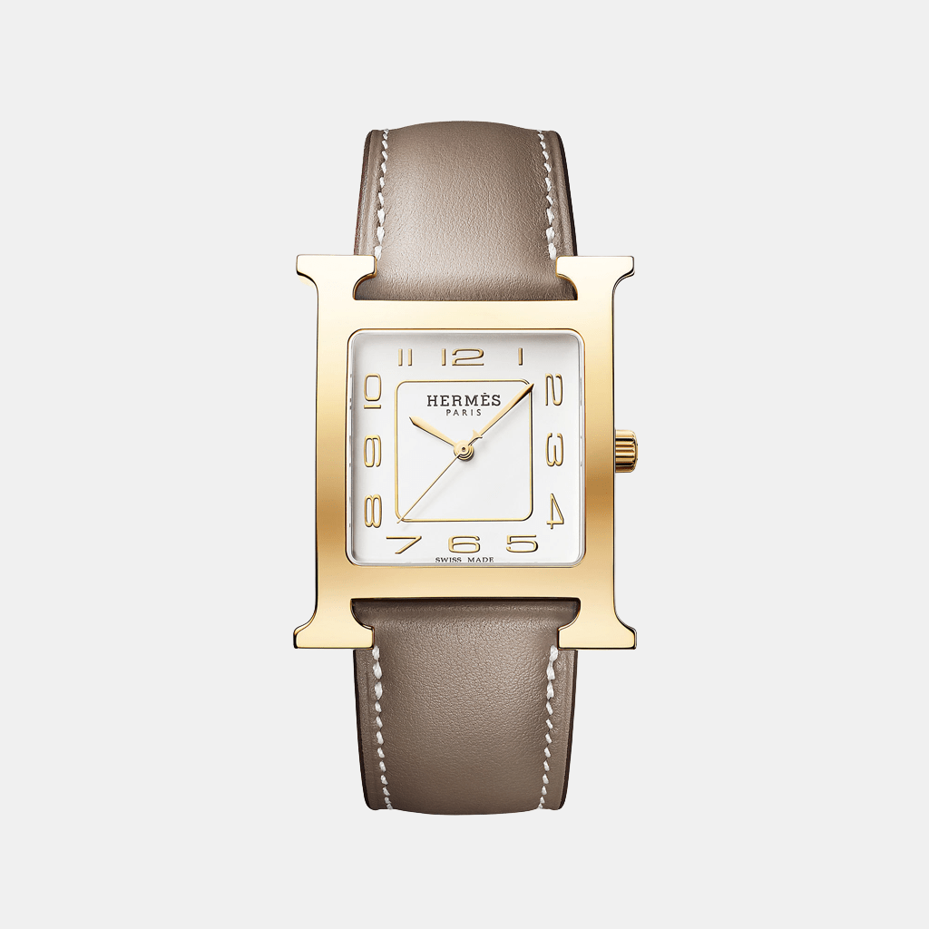 Montre Heure H Grand modèle, 34 mm Quartz Acier  