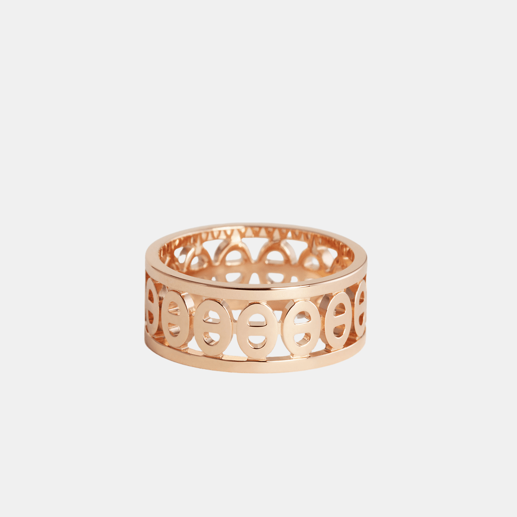 Bague Chaîne d'Ancre Petit modèle Or rose
