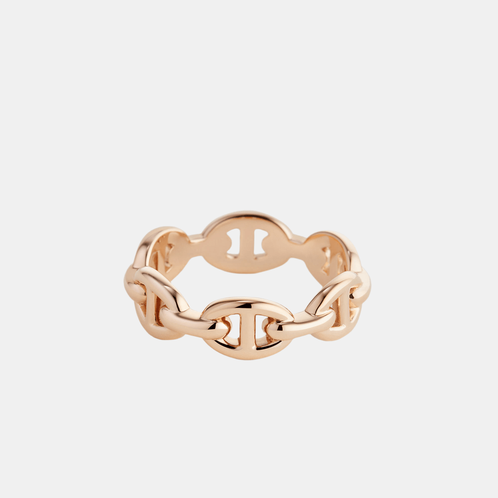 Bague Chaîne d'Ancre Petit modèle Or rose