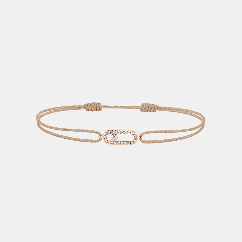 Bracelet Move Uno Or rose Diamant 0.06ct