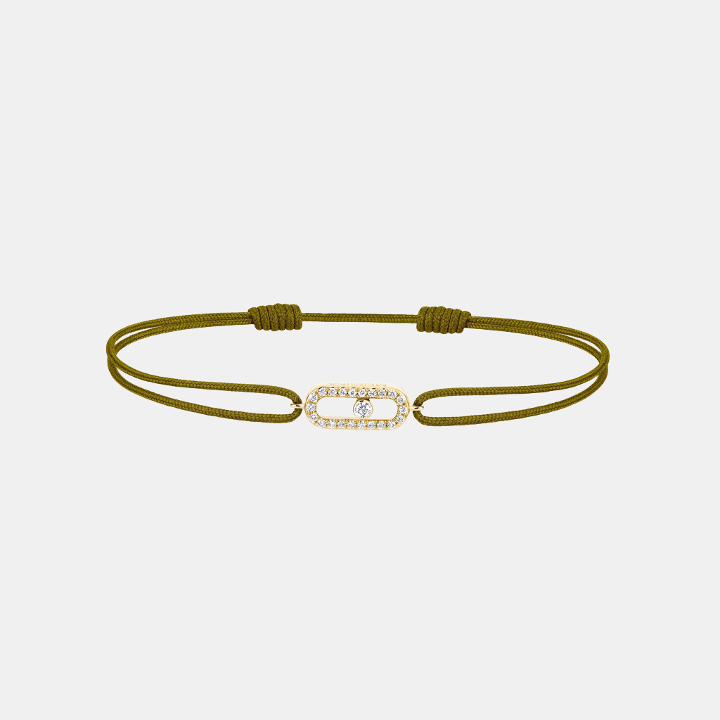 Bracelet Move Uno Or jaune Diamant 0.06ct
