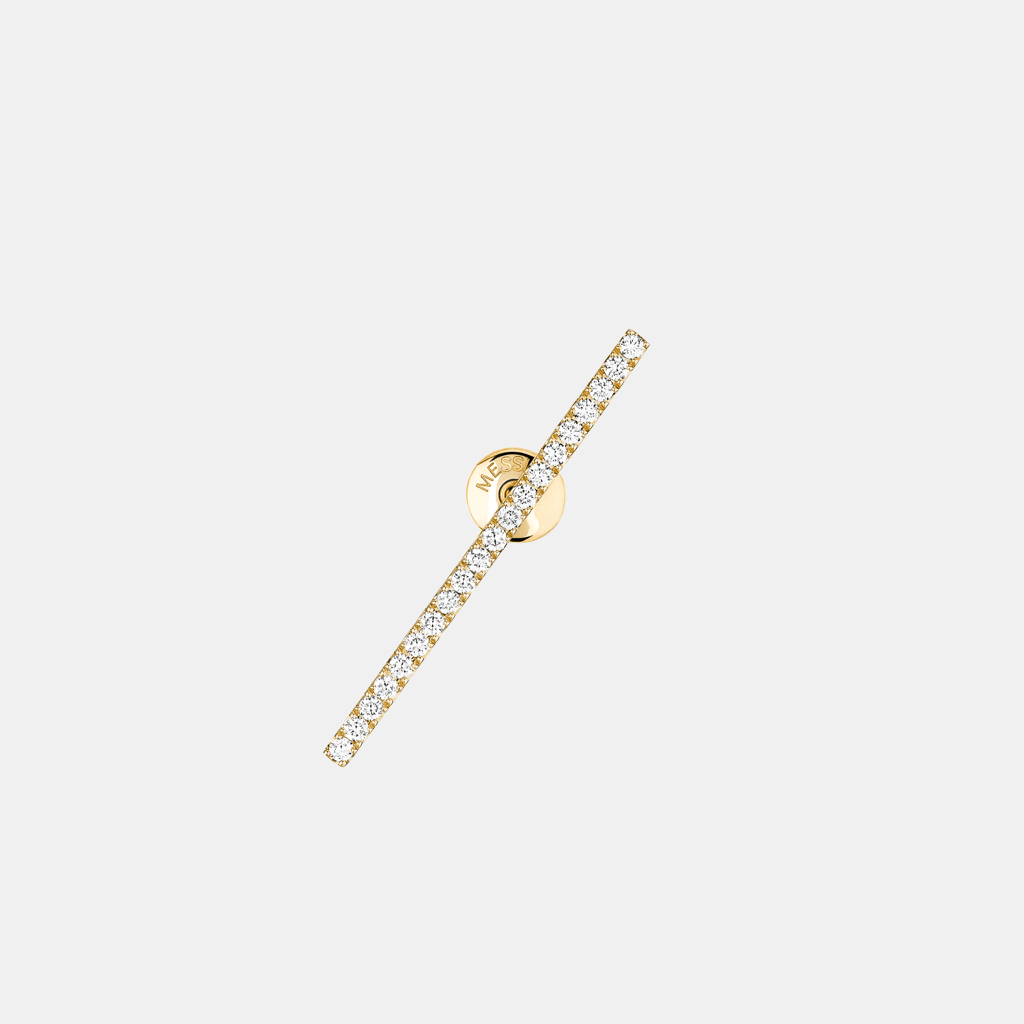 Boucles d'oreilles Gatsby Or jaune Diamant 0.22ct