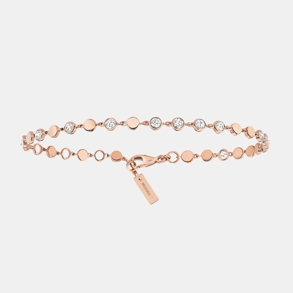 Bracelet D-Vibes SM Or rose Diamant 0.45ct