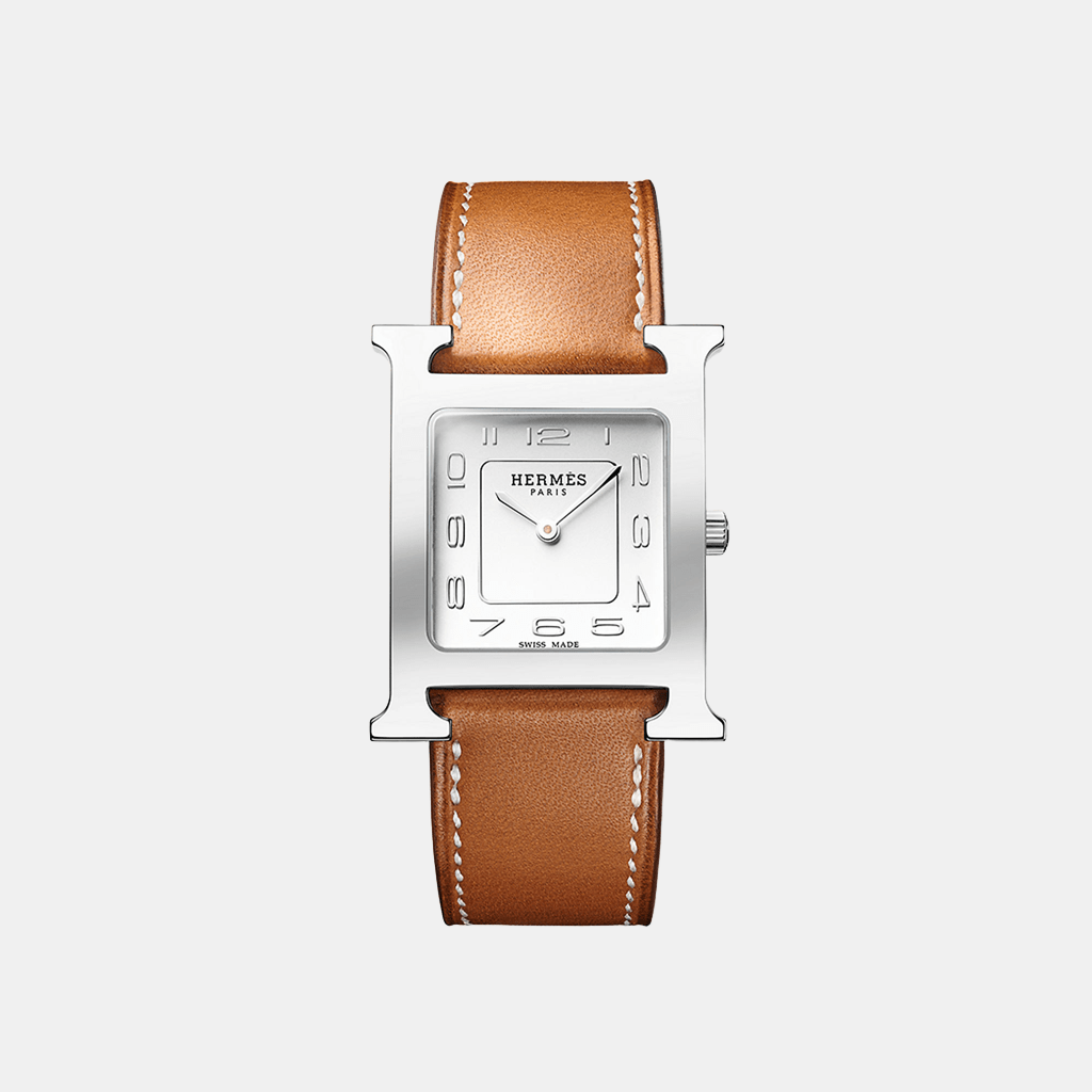 Montre Heure H Moyen modèle, 30 mm Quartz Acier  