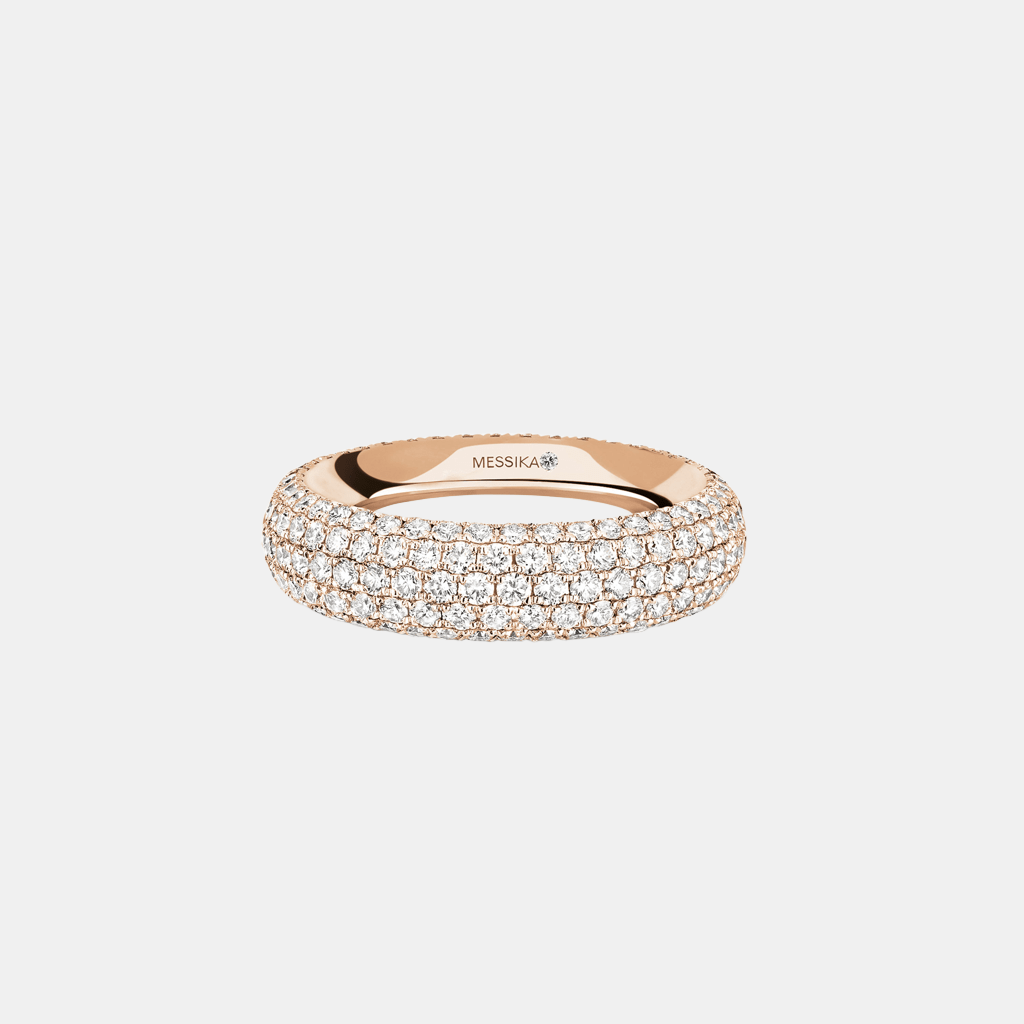 Bague Divine Enigma Or rose Diamant 3.45ct
