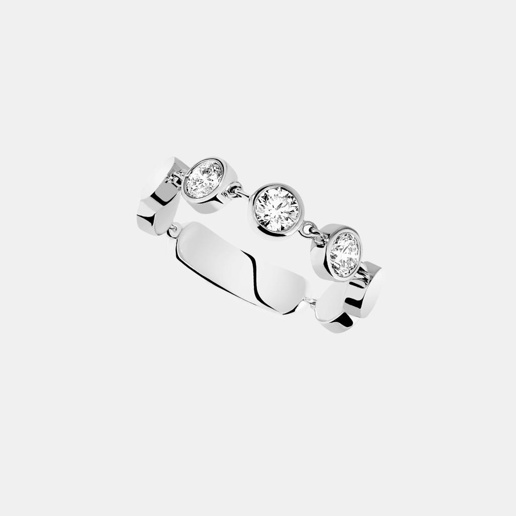 Bague D-Vibes D-Vibes MM Or blanc Diamant 0.43ct