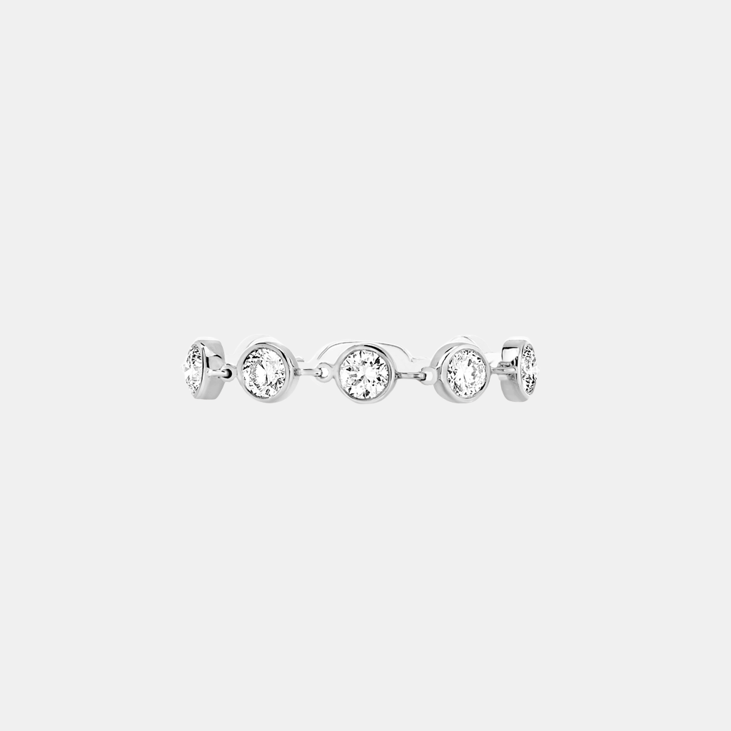 Bague D-Vibes SM Or blanc Diamant 0.22ct