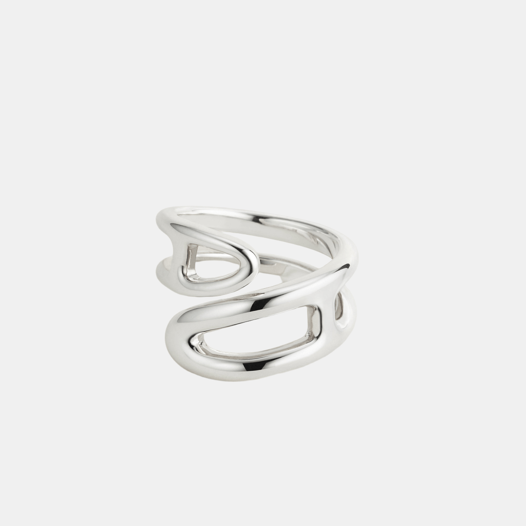 Bague Chaîne d'Ancre Petit modèle Argent