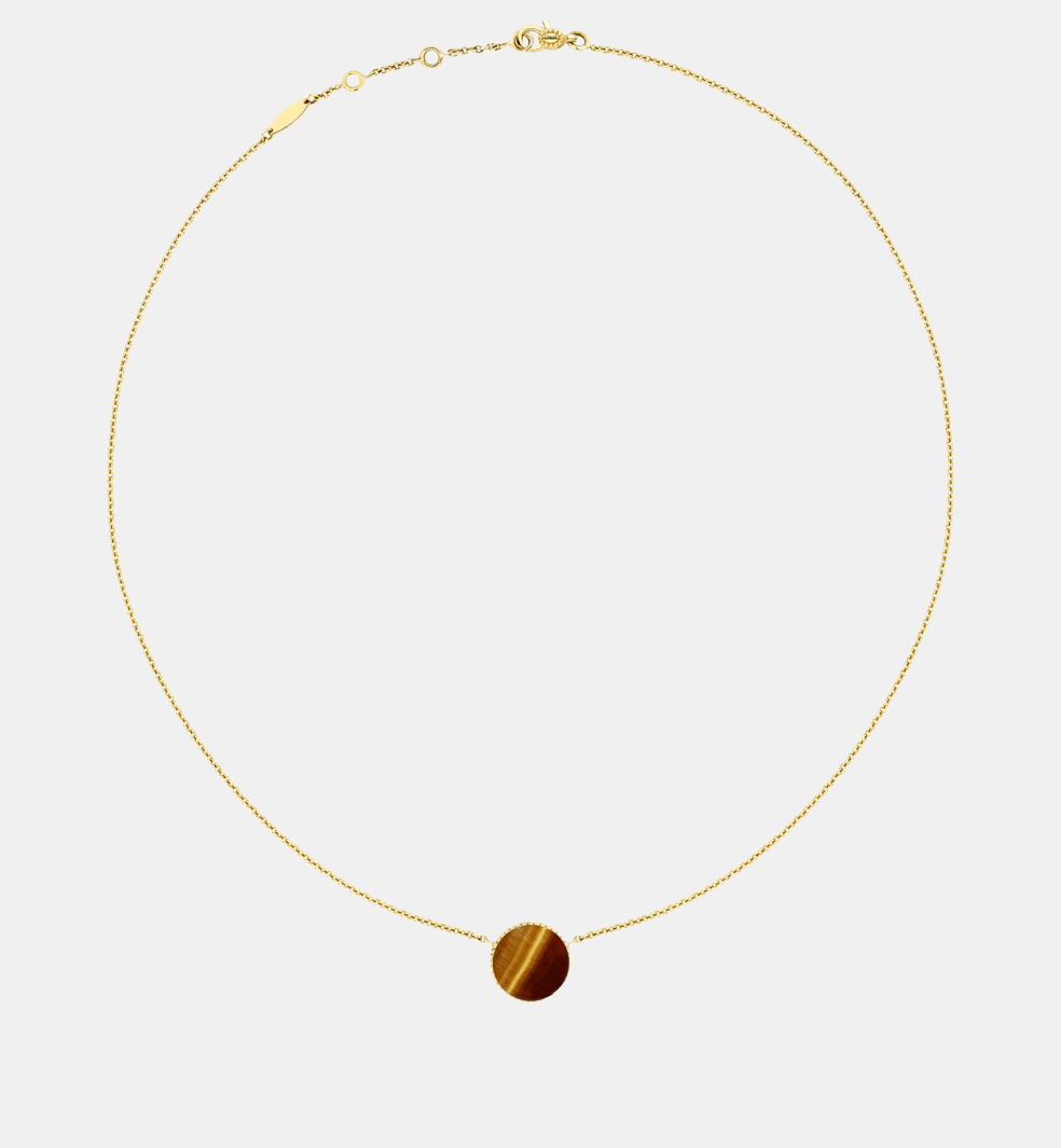 Collier Rose des Vents Or jaune Diamant 