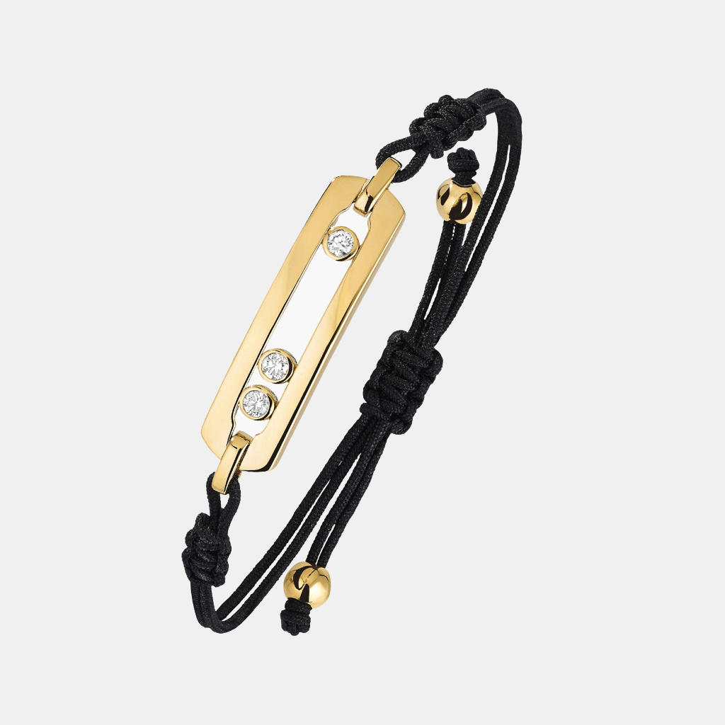 Bracelet Move L Or jaune Diamant 0.08ct
